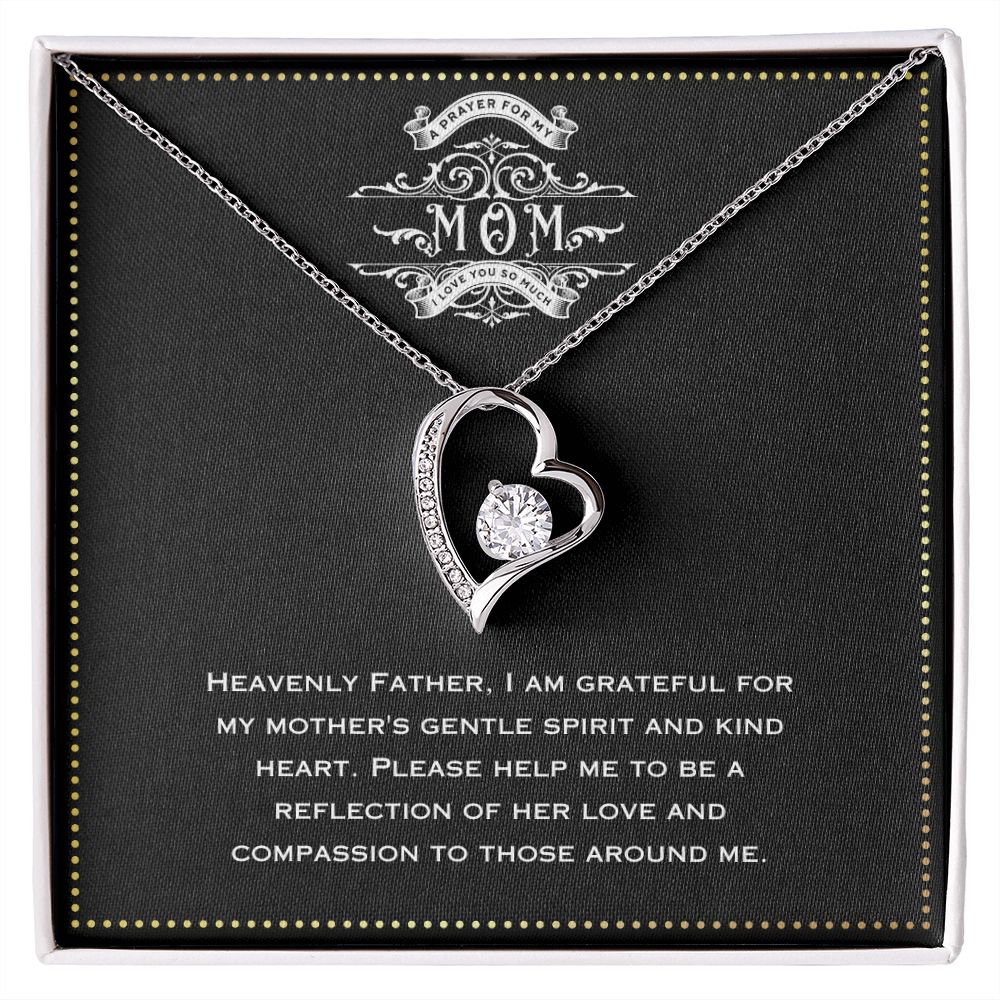 JGF Jewelry Gifts for Family - A Prayer for My Mom | Mothers Day Necklace Gift form Mom from Daughter