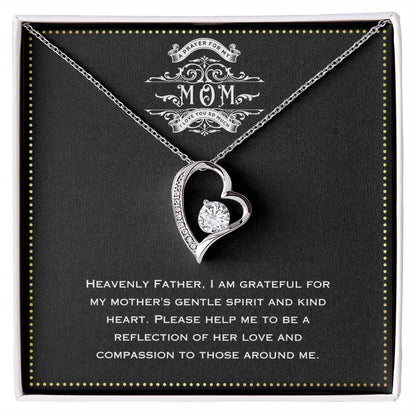 JGF Jewelry Gifts for Family - A Prayer for My Mom | Mothers Day Necklace Gift form Mom from Daughter