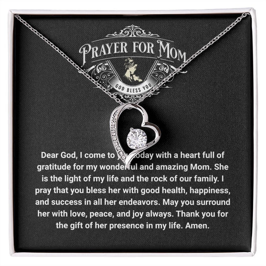 JGF Jewelry Gifts for Family New Mom Gift Basket Simple Heart Necklace