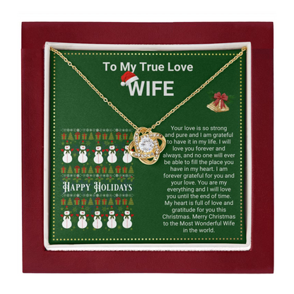 JGF Jewelry Gifts for Family To My Beautiful Wife Gifts Stainless Steel Necklace For Women