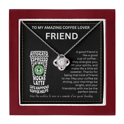 JGF Jewelry Gifts for Family Friend Who Has Everything and Loves Coffee