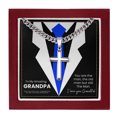 JGF Jewelry Gifts for Family Birthday Gifts For Papa From Granddaughter GrandKids Daughter