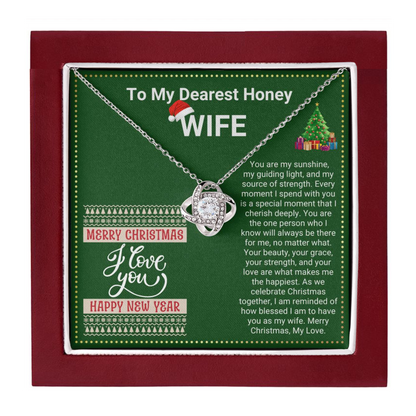 JGF Jewelry Gifts for Family Christmas Card For Wife