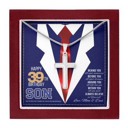 JGF Jewelry Gifts for Family 39 Birthday Card For Son 39th Birthday Gifts For Men 1984