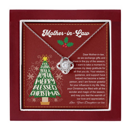 JGF Jewelry Gifts for Family | To My Future Mother In Law Necklace for Christmas