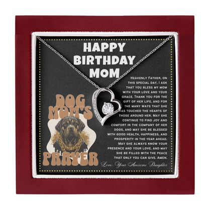 JGF Jewelry Gifts for Family Dog Paw Lover Mom For Mommy's Birthday