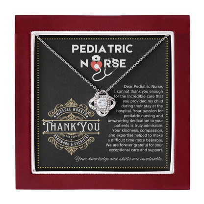 JGF Jewelry Gifts for Family | Pediatric Thank You Card For Nurse