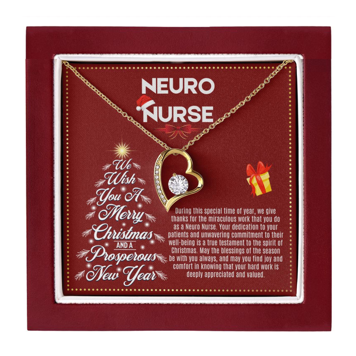 JGF Jewelry Gifts for Family | Neuro Nurse Gifts for Christmas