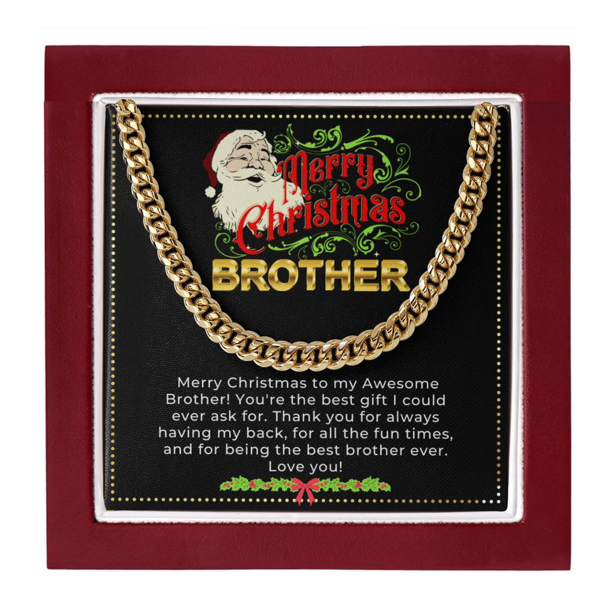 JGF Jewelry Gifts for Family | Christmas Presents For Little Brother
