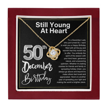 JGF Jewelry Gifts for Family 50 Year Old Birthday Gifts December