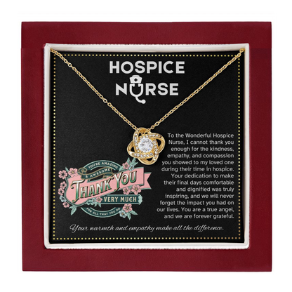 JGF Jewelry Gifts for Family | Thank You Hospice Nurse Gifts For Women
