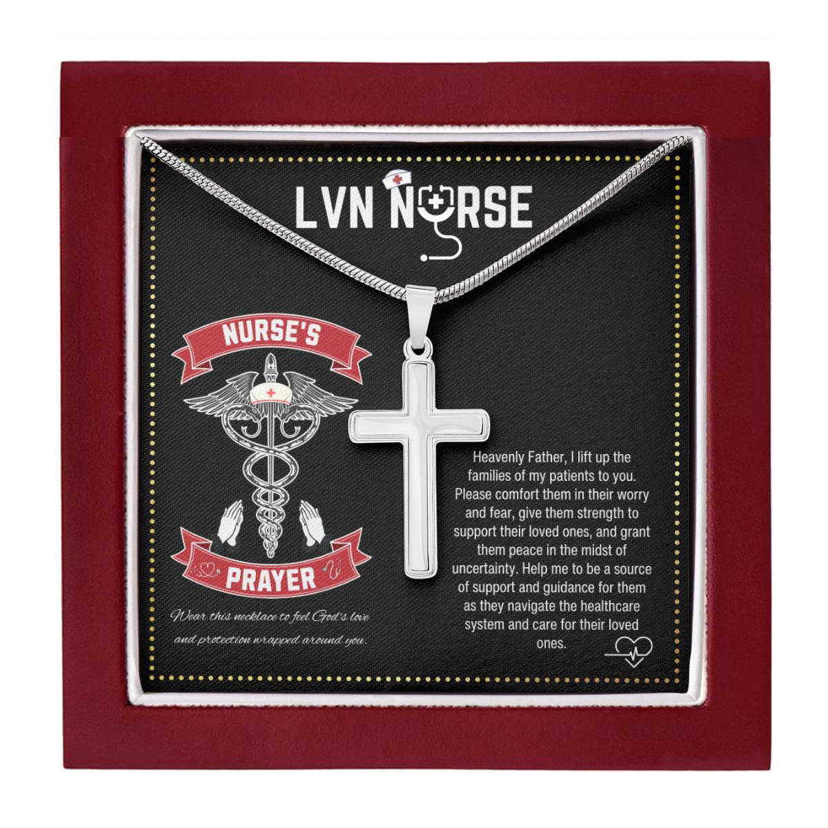 JGF Jewelry Gifts for Family | LVN Nurse Gifts Bulk For Women