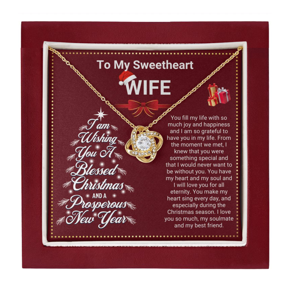 JGF Jewelry Gifts for Family Gifts From Husband To Wife for Christmas