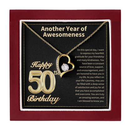 JGF Jewelry Gifts for Family 50th Birthday Gifts for Women Ideas