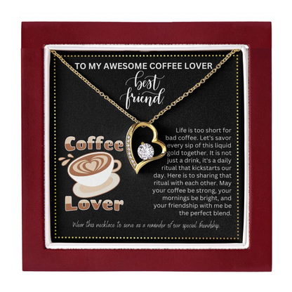 JGF Jewelry Gifts for Family No Coffee No Workee for BFF Bestie Friend