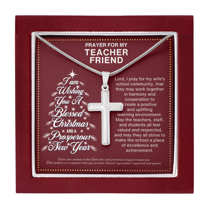 JGF Jewelry Gifts for Family New Teacher Friend BFF Bestie Christmas Gifts For Classroom