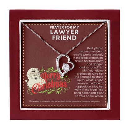 JGF Jewelry Gifts for Family Thank You Present I Love My Lawyer Friend
