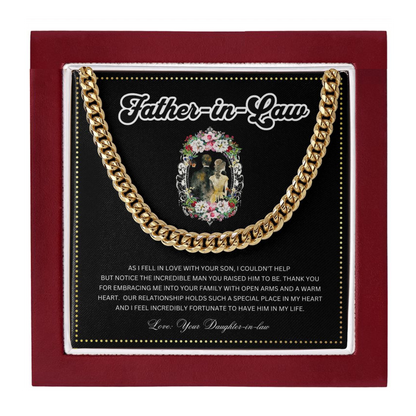 JGF Jewelry Gifts for Family | Father In Law Gift From Daughter In Law Day Of Wedding Gifts