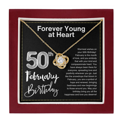 JGF Jewelry Gifts for Family 50th Birthday Gifts For Her February