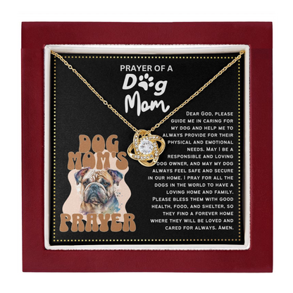 JGF Jewelry Gifts for Family Prayer For My Paw Dog Lover Mom Necklace