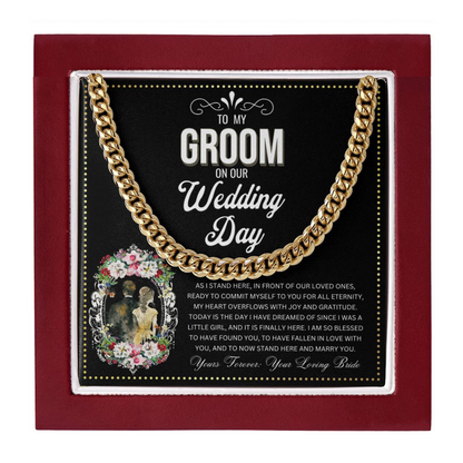 JGF Jewelry Gifts for Family | Groom Gift Box From Bride On Wedding Day