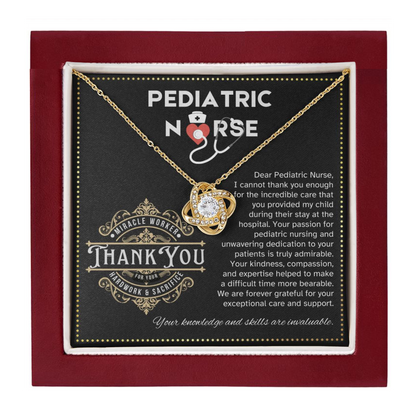 JGF Jewelry Gifts for Family | Pediatric Thank You Card For Nurse