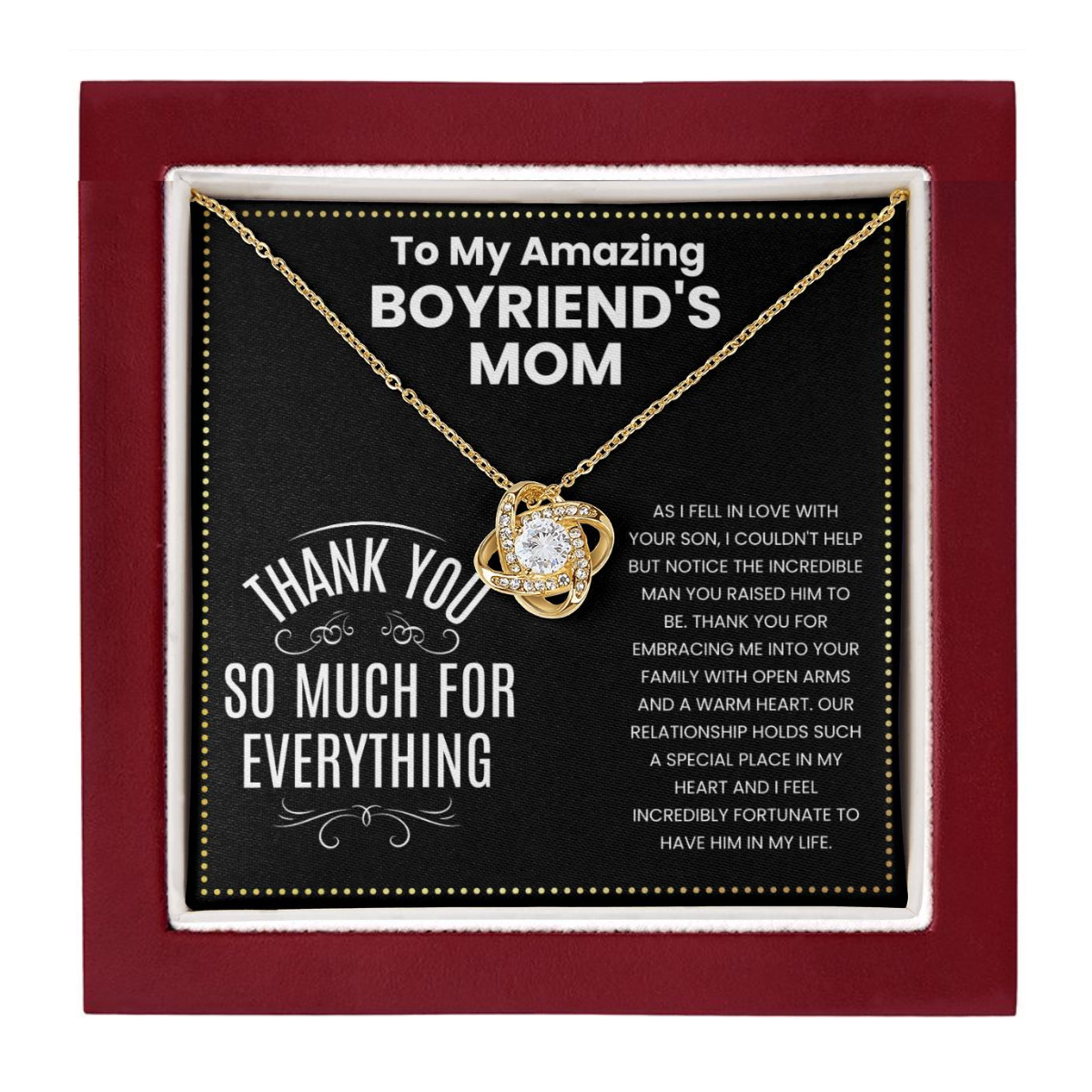 JGF Jewelry Gifts for Family Birthday Gifts For Boyfriends Mom