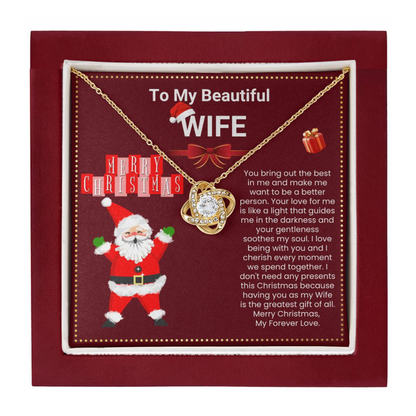 JGF Jewelry Gifts for Family To My Beautiful Wife Stainless Steel Necklace For Women