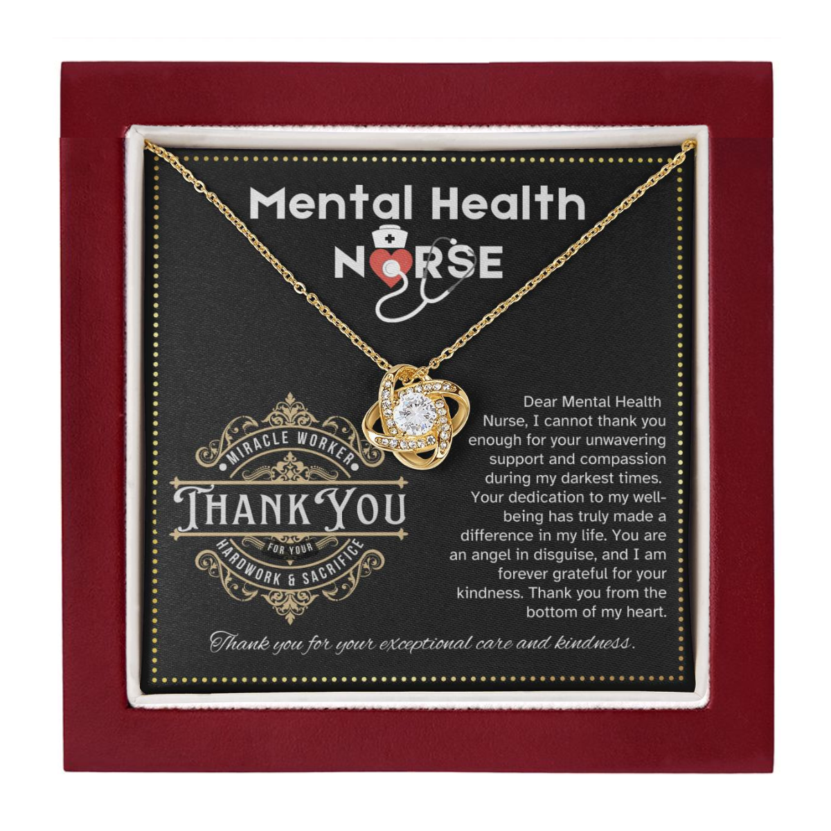 JGF Jewelry Gifts for Family | Psychiatric Mental Health Nurse Practitioner Gifts