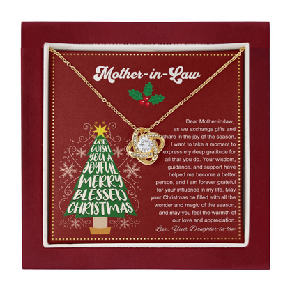 JGF Jewelry Gifts for Family | To My Future Mother In Law Necklace for Christmas