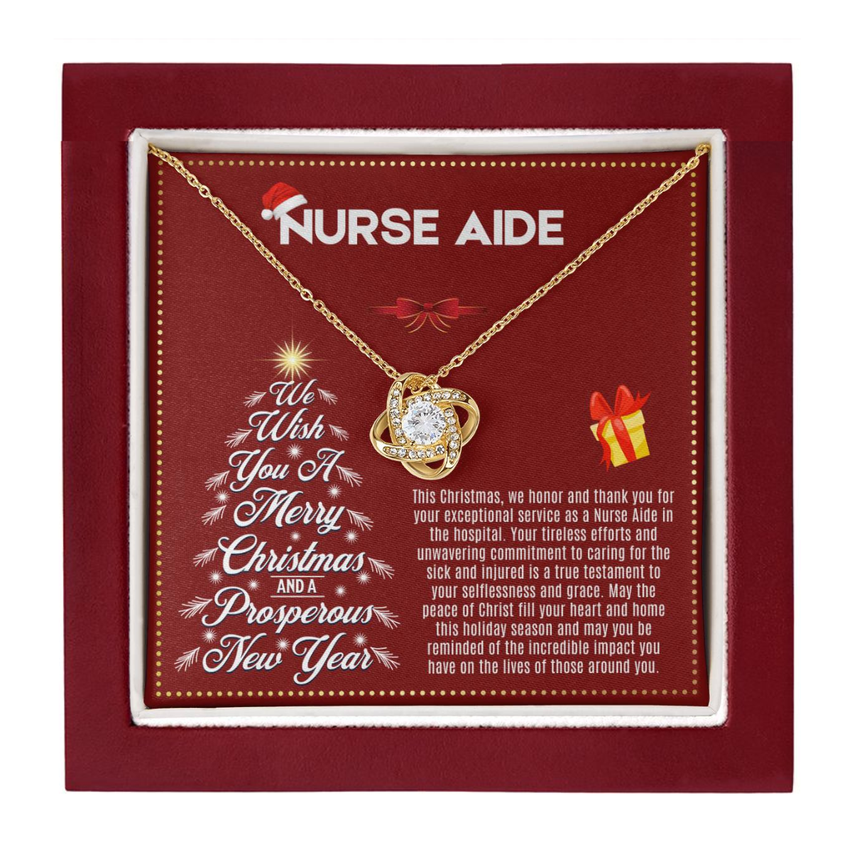 JGF Jewelry Gifts for Family | Nurse Aide Gifts for Christmas