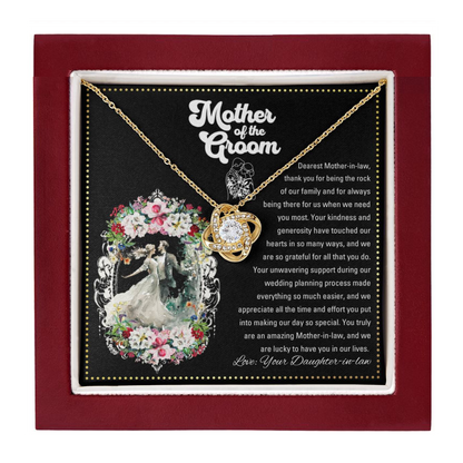 JGF Jewelry Gifts for Family | Mother Of The Groom Gifts From Bride Necklace