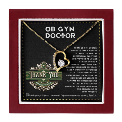 JGF Jewelry Gifts for Family ObGyn Doctor Appreciation Thank You for Women
