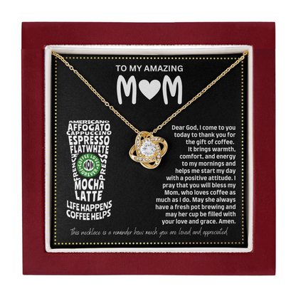 JGF Jewelry Gifts for Family Birthday Gift For Coffee Lover Mom Who Has Everything