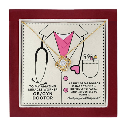 JGF Jewelry Gifts for Family Thank You Gift for OBGyn Doctor