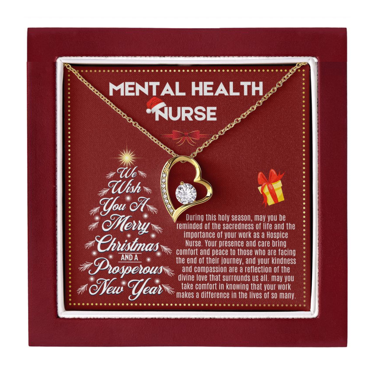 JGF Jewelry Gifts for Family | Mental Health Nurse Gifts for Christmas