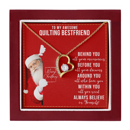 JGF Jewelry Gifts for Family Quilting Gifts For Women Mom