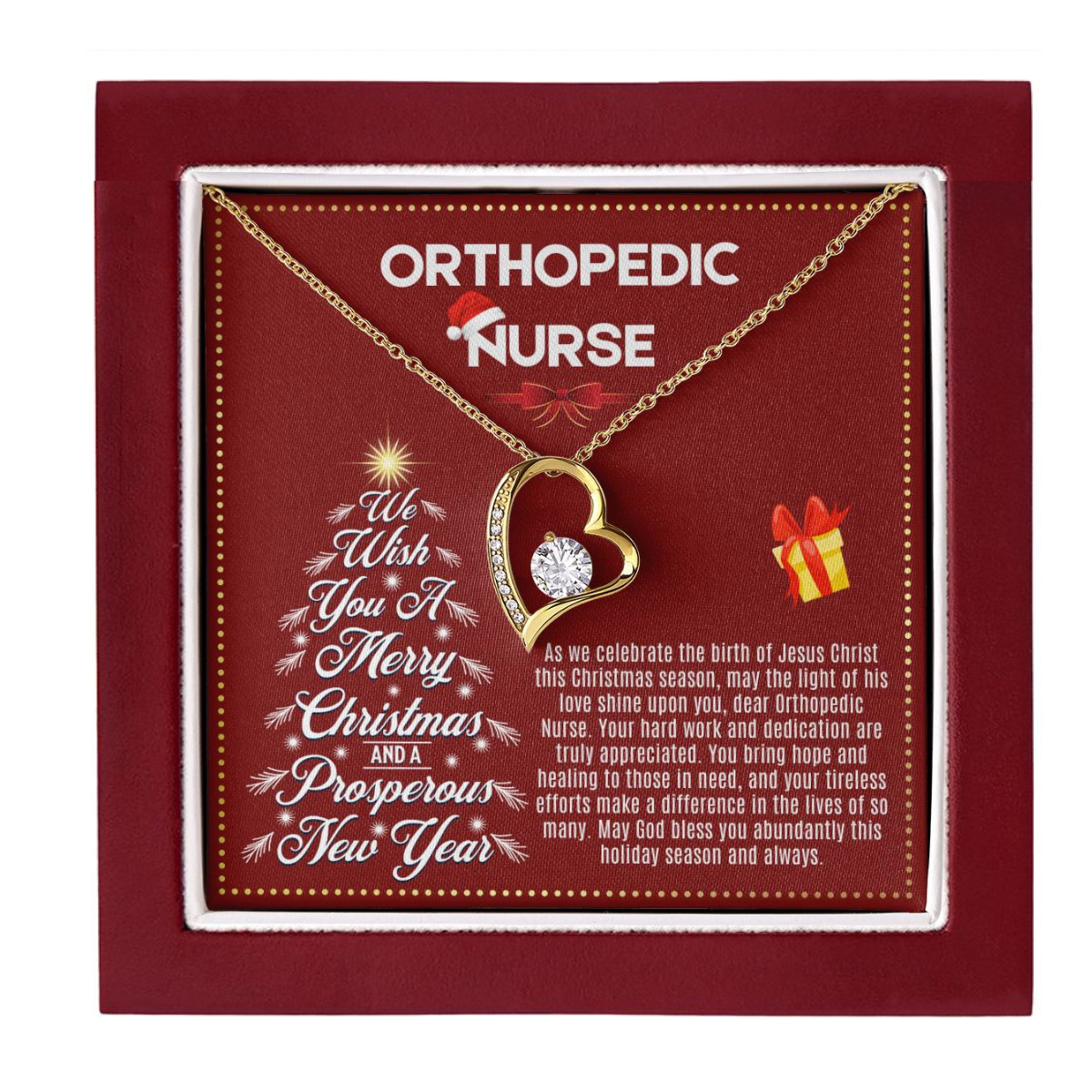 JGF Jewelry Gifts for Family | Orthopedic Nurse Gifts for Christmas