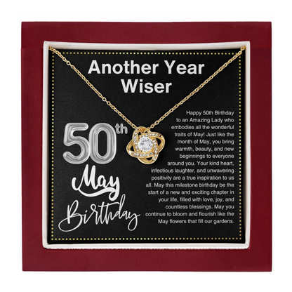 JGF Jewelry Gifts for Family 50th birthday Gifts For Daughter May