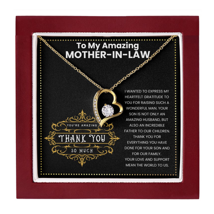 JGF Jewelry Gifts for Family Thank You Gifts For My Mother-In-Law