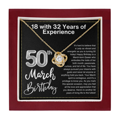 JGF Jewelry Gifts for Family 50th Birthday Gifts Ideas March