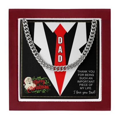 JGF Jewelry Gifts for Family Dad Gifts Necklace From Daughter and Son