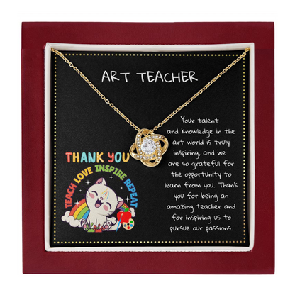 JGF Jewelry Gifts for Family Cool Art Teacher Appreciation Retirement Gifts For Women
