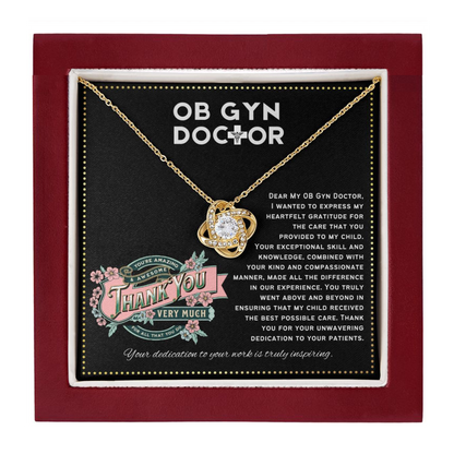 JGF Jewelry Gifts for Family | Obgyn OB/GYN Doctor Appreciation Gifts Necklace Pendant for Women