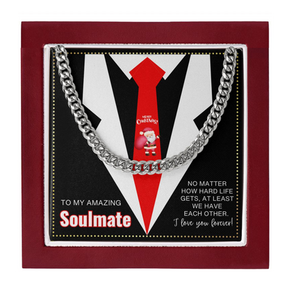 JGF Jewelry Gifts for Family Soulmate Necklace Gifts For Men