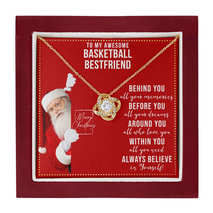 JGF Jewelry Gifts for Family Necklace Gift For Basketball  Adult Women Female Bestie BFF Friend