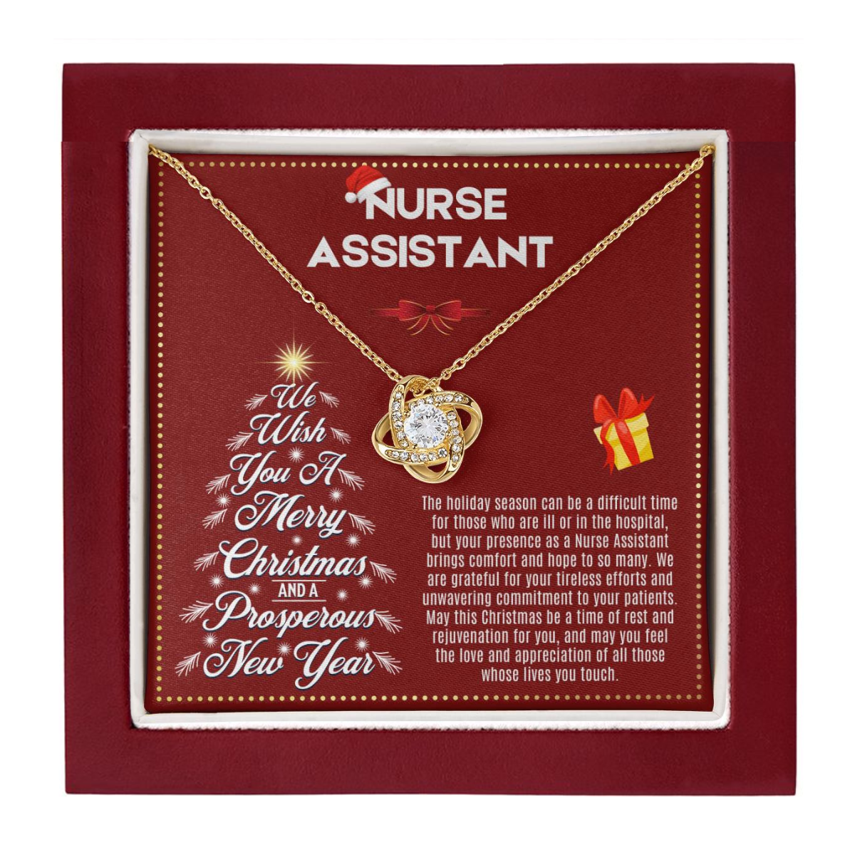 JGF Jewelry Gifts for Family | Nurse Assistant Gifts for Christmas