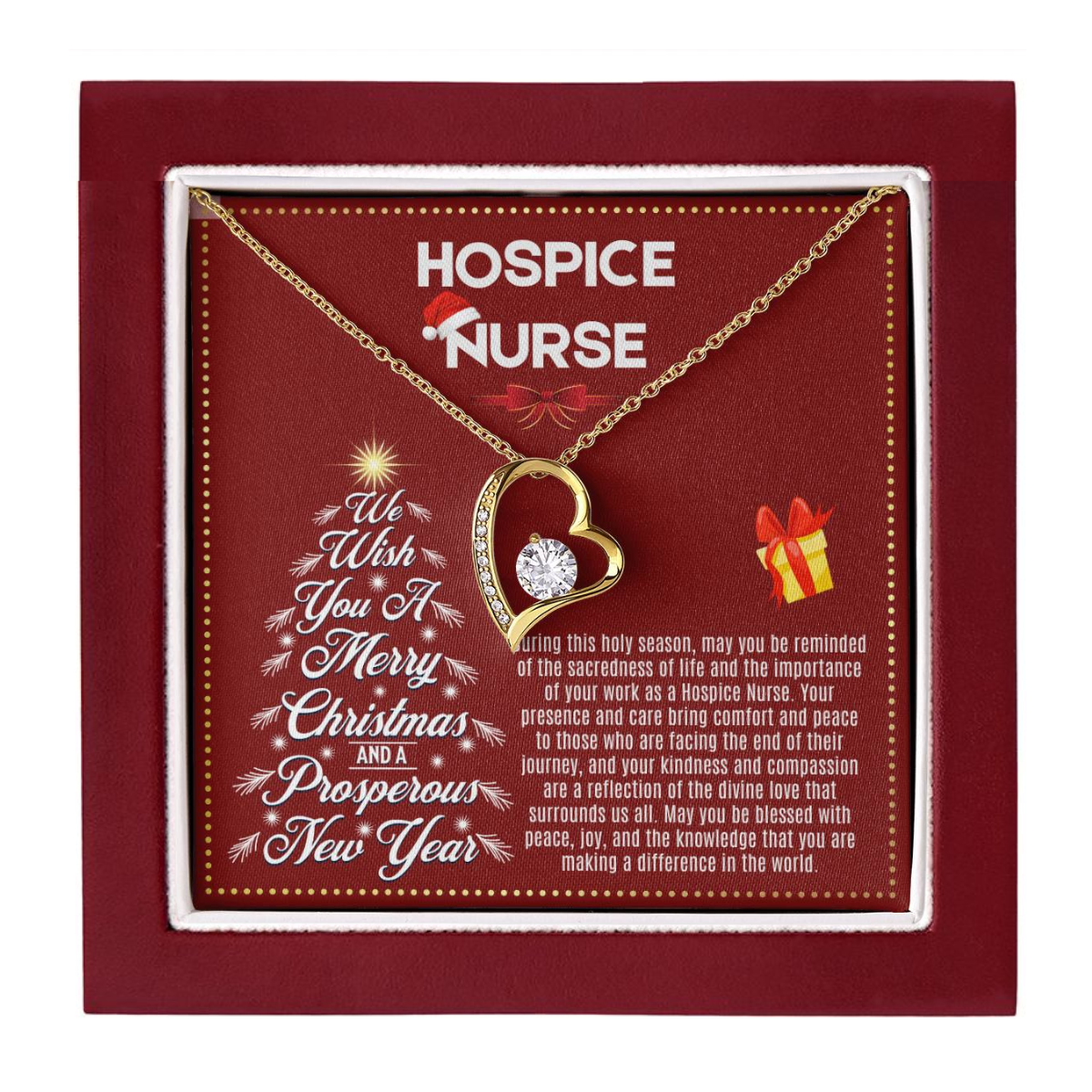 JGF Jewelry Gifts for Family Hospice Nurse Gifts for Women on Christmas