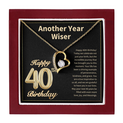 JGF Jewelry Gifts for Family 40 Year Old Birthday Gifts For Women Unique