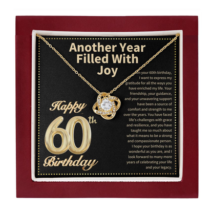 JGF Jewelry Gifts for Family 60th Birthday Card  for Women